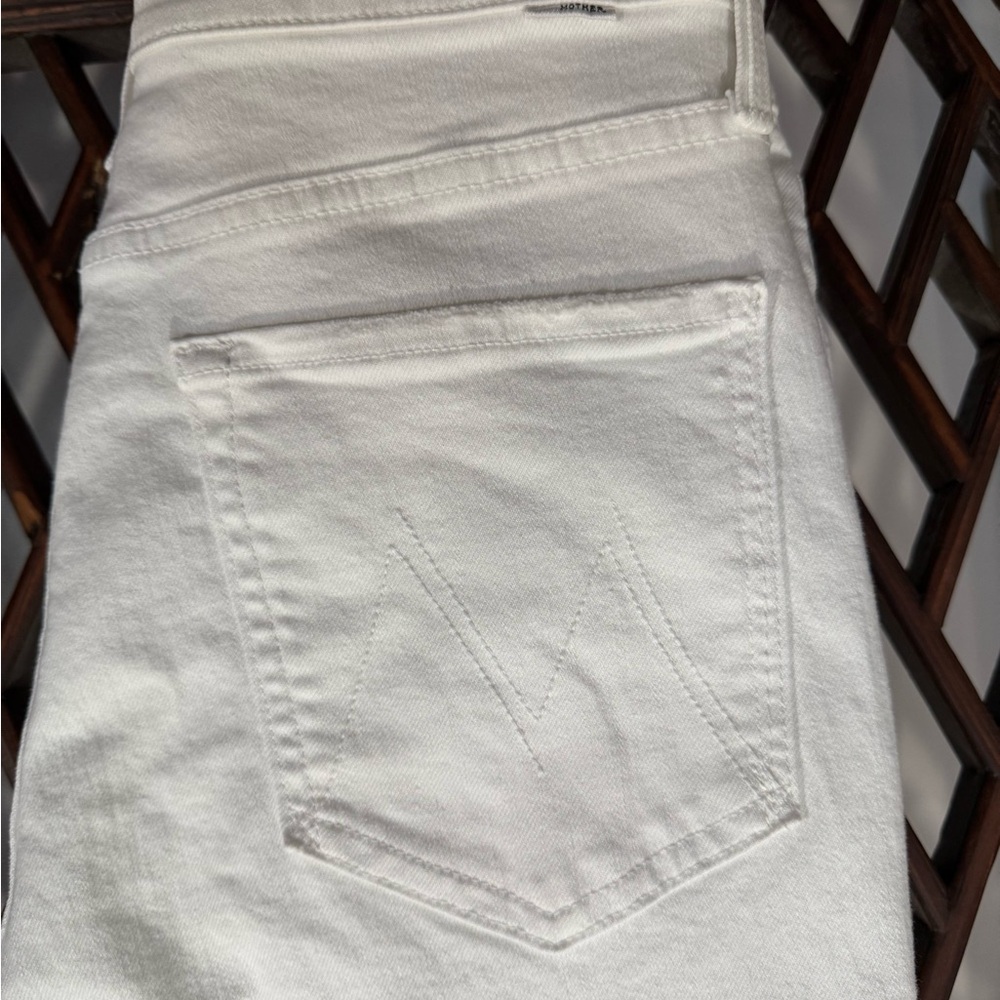 MOTHER The Tripper High-Rise Ankle Fray jeans